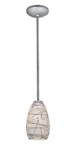 Access Lighting 28012-1R-BS-BLWH