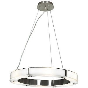 Access Lighting 50465LEDD Oracle Cable Ring Glass LED Chandelier