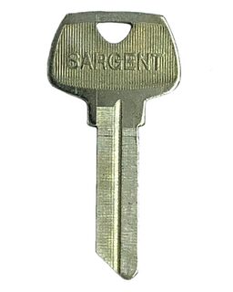 Sargent 6275RA 6 Pin Key Blank with RA Keyway