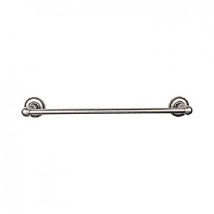 Top Knobs ED10APA Edwardian Bath Towel Bar 30 In. Single - Beaded Bplate in Antique Pewter