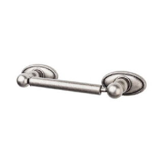 Top Knobs ED3APC Edwardian Bath Tissue Holder Oval Backplate in Antique Pewter