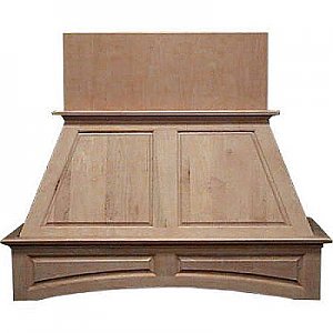 Air-Pro FDWHRP0230 30" Wood Double Panel Wall Mounted Range Hood