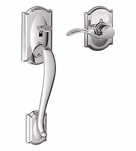 Schlage FE285CAM619ACCCAMRH Camelot Lower Handleset for Electronic Keypad 