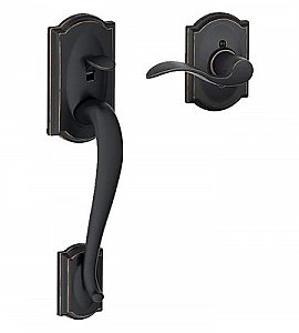Schlage FE285CAM716ACCCAMRH Camelot Lower Handleset for Electronic Keypad 