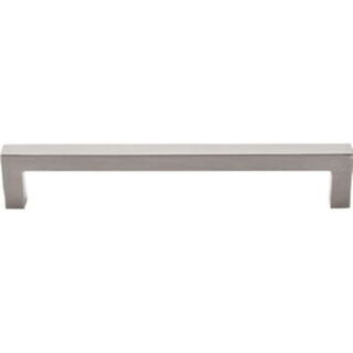 Top Knobs M1155 Square Bar Pull 6-5/16 Inch Center to Center in Brushed Satin Nickel