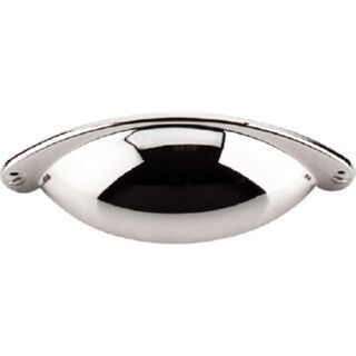 Top Knobs M1302 Somerset Cup Pull 2 1/2 Inch Center to Center in Polished Nickel