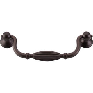 Top Knobs M1336 Tuscany Small Drop Pull 5 1/16 Inch Center to Center in Oil Rubbed Bronze