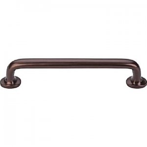 Top Knobs M1393 Aspen Rounded Pull 6 Inch Center to Center in Mahogany Bronze