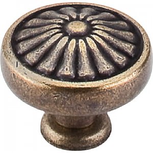 Top Knobs M1597 Flower Knob 1 1/4 Inch in German Bronze