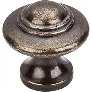 Top Knobs M16 Ascot Knob 1 1/4 Inch in German Bronze
