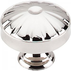 Top Knobs M1611 Hudson Knob 1 1/4 Inch in Polished Nickel