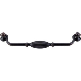 Top Knobs M1625 Tuscany Large Drop Pull 8 13/16 Inch Center to Center in Tuscan Bronze