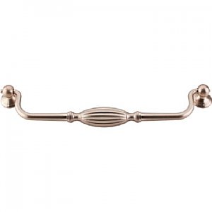 Top Knobs M1626 Tuscany Large Drop Pull 8 13/16 Inch Center to Center in Brushed Bronze