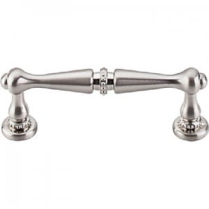 Top Knobs M1714 Edwardian Pull 3 Inch Center to Center in Brushed Satin Nickel