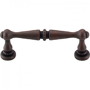 Top Knobs M1718 Edwardian Pull 3 Inch Center to Center in Patina Rouge