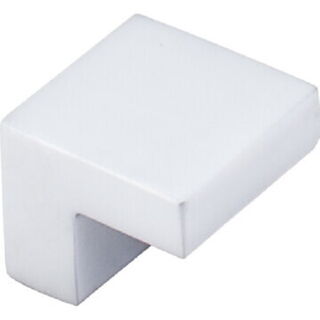 Top Knobs M1874 Square Knob 5/8 Inch Center to Center in Aluminum