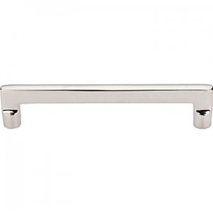 Top Knobs M1977 Aspen II Flat Sided Pull 6 Inch Center to Center in Polished Nickel