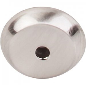 Top Knobs M2023 Aspen II Round Backplate 7/8 Inch in Brushed Satin Nickel