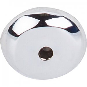 Top Knobs M2024 Aspen II Round Backplate 7/8 Inch in Polished Chrome