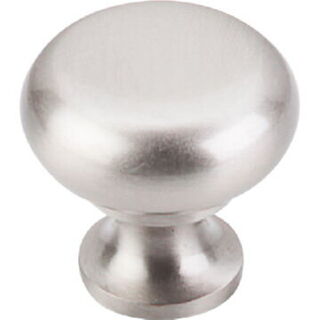 Top Knobs M271 Flat Faced Knob 1 1/4 Inch in Brushed Satin Nickel