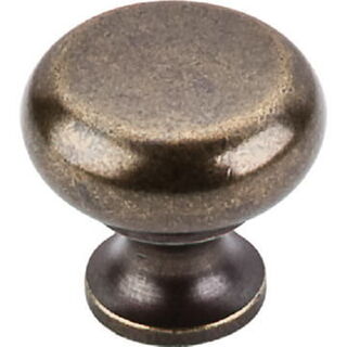 Top Knobs M276 Flat Faced Knob 1 1/4 Inch in German Bronze