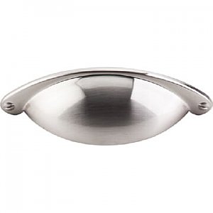 Top Knobs M400 Somerset Cup Pull 2 1/2 Inch Center to Center in Brushed Satin Nickel