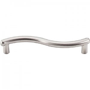 Top Knobs M509 Spiral Pull 3 3/4 Inch Center to Center in Brushed Satin Nickel