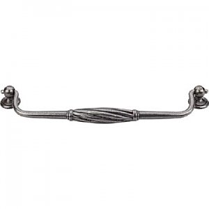 Top Knobs M52 Versailles Pull 9 Inch Center to Center in Cast Iron