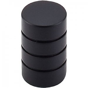 Top Knobs M578 Stacked Knob 5/8 Inch in Flat Black