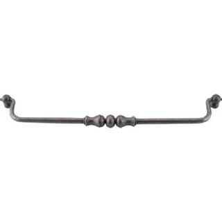 Top Knobs M685 Orne Drop Pull 12 Inch Center to Center in Pewter