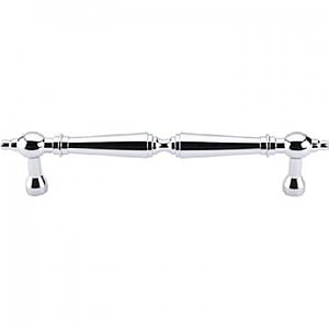 Top Knobs M728-7 Asbury Pull 7 Inch Center to Center in Polished Chrome