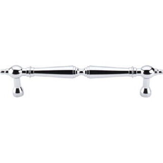 Top Knobs M728-7 Asbury Pull 7 Inch Center to Center in Polished Chrome