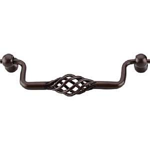 Top Knobs M780 Twisted Wire Drop Pull 5 1/16 Inch Center to Center in Oil Rubbed Bronze