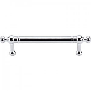 Top Knobs M829-96 Somerset Weston Pull 3 3/4 Inch Center to Center in Polished Chrome