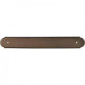 Top Knobs M880 Plain Back Plate 12 Inch Center to Center in German Bronze