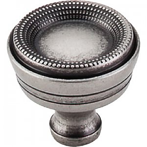 Top Knobs M947 Bead Knob 1 5/16 Inch in Pewter Antique