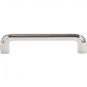 Top Knobs TK223PN Victoria Falls Pull 5 Inch Center to Center in Polished Nickel