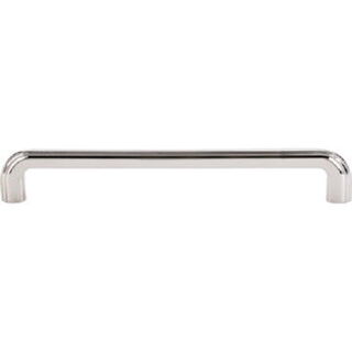 Top Knobs TK224PN Victoria Falls Pull 8 Inch Center to Center in Polished Nickel