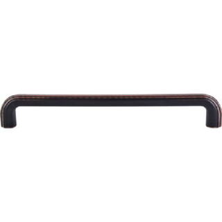 Top Knobs TK224UM Victoria Falls Pull 8 Inch Center to Center in Umbrio