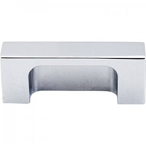 Top Knobs TK275PC Modern Metro Tab Pull 2 Inch Center to Center in Polished Chrome