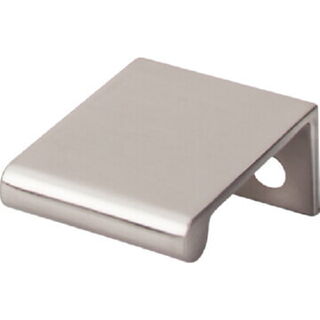 Top Knobs TK500BSN Europa Tab Pull 1 1/4 Inch in Brushed Satin Nickel