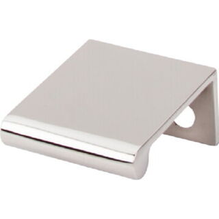 Top Knobs TK500PN Europa Tab Pull 1 1/4 Inch in Polished Nickel