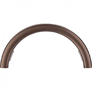 Top Knobs TK53ORB Half Circle Open Pull 3 1/2 Inch Center to Center in Oil Rubbed Bronze