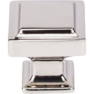Top Knobs TK702PN Ascendra Knob 1 1/4 Inch in Polished Nickel