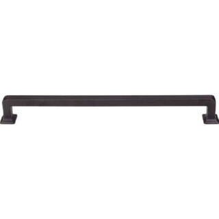 Top Knobs TK706SAB Ascendra Pull 9 Inch Center to Center in Sable