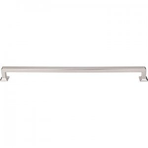Top Knobs TK708BSN Ascendra Pull 12 Inch Center to Center in Brushed Satin Nickel
