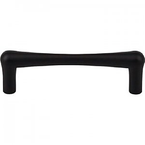 Top Knobs TK763BLK Brookline Pull 3 3/4 Inch Center to Center in Flat Black