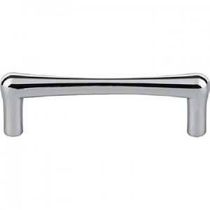 Top Knobs TK763PC Brookline Pull 3 3/4 Inch Center to Center in Polished Chrome