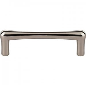 Top Knobs TK763PN Brookline Pull 3 3/4 Inch Center to Center in Polished Nickel