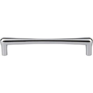 Top Knobs TK765PC Brookline Pull 6 5/16 Inch Center to Center in Polished Chrome
